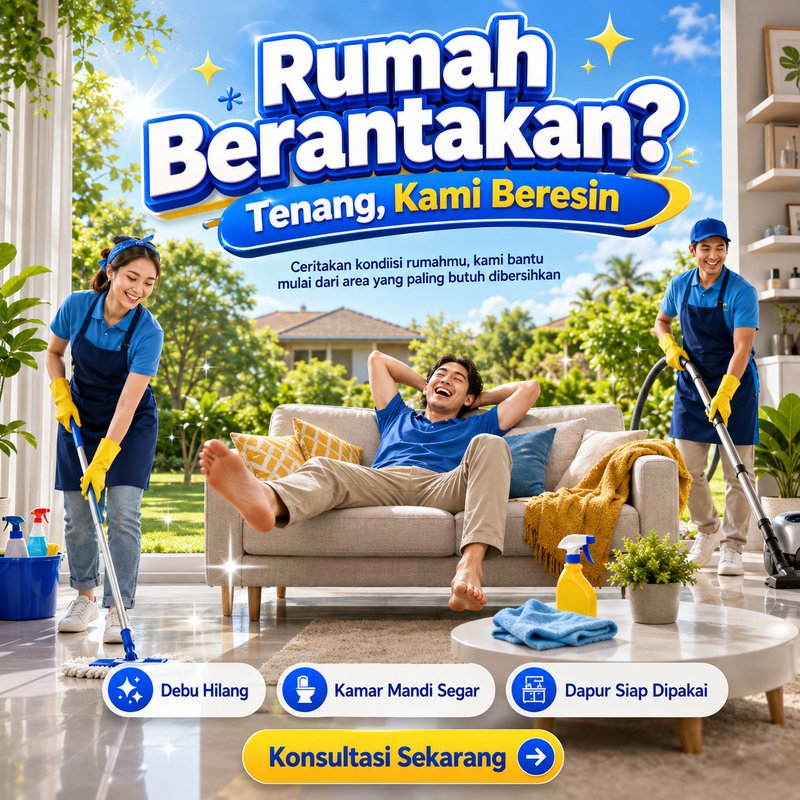 Poster promosi square 1 1 1024x1024 untuk jasa — dibuat dengan AI generate gambar gAdtra