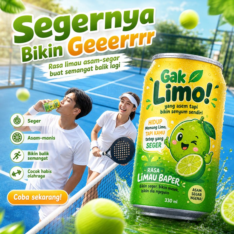 Segernya bikin geeerrrr — dibuat dengan AI generate gambar gAdtra